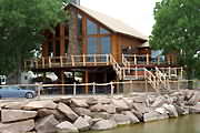 Lake Vista Lodge lake house rental on Lake Buchanan in central Texas